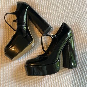 Aldo Black Platform Pumps